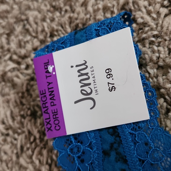 Jenni Intimates Cotton Thong Panties - 2 pair - Picture 3 of 8